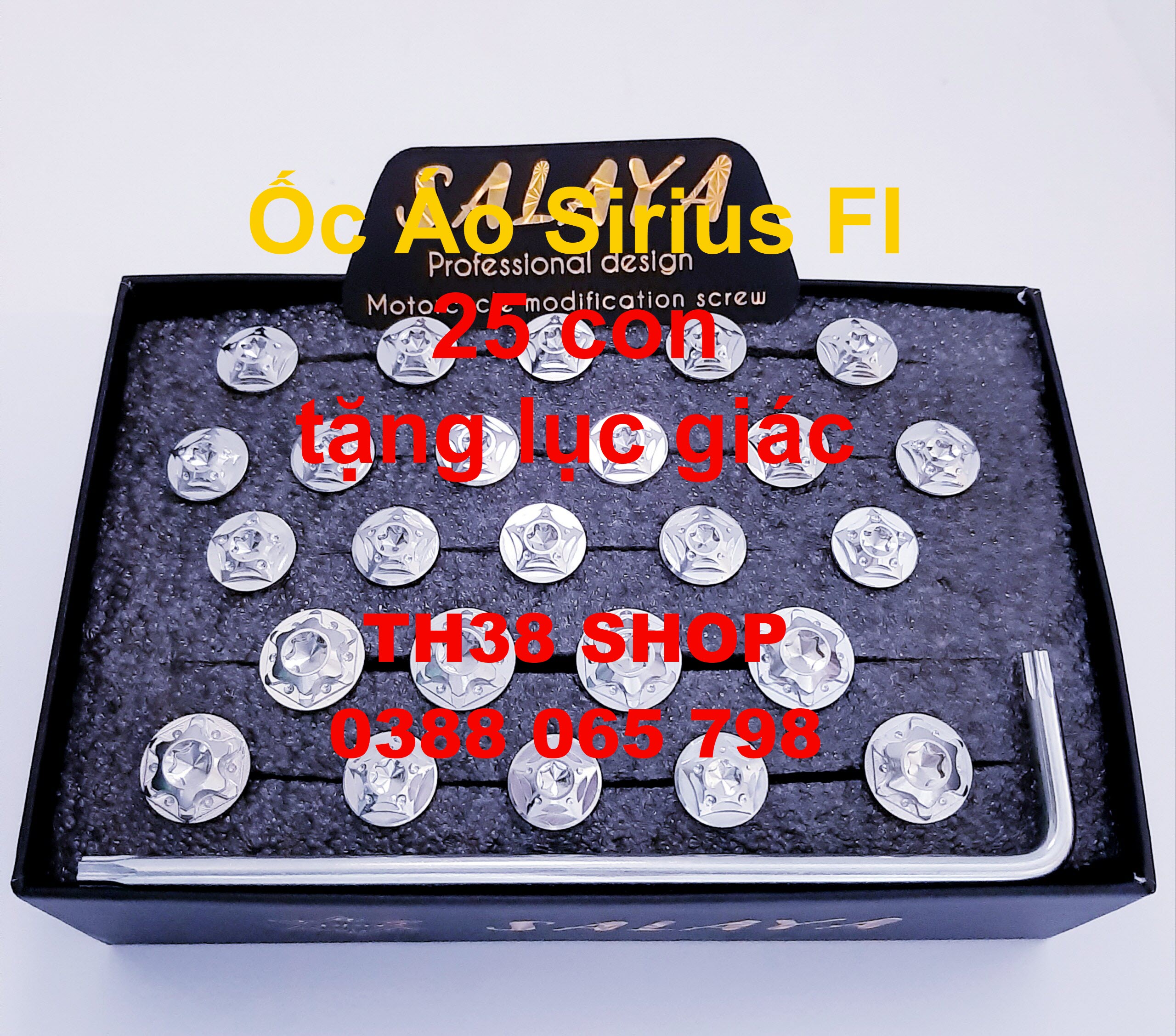 ốc áo salaya sirius xăng cơ, sirius fi [phân loại bên dưới]