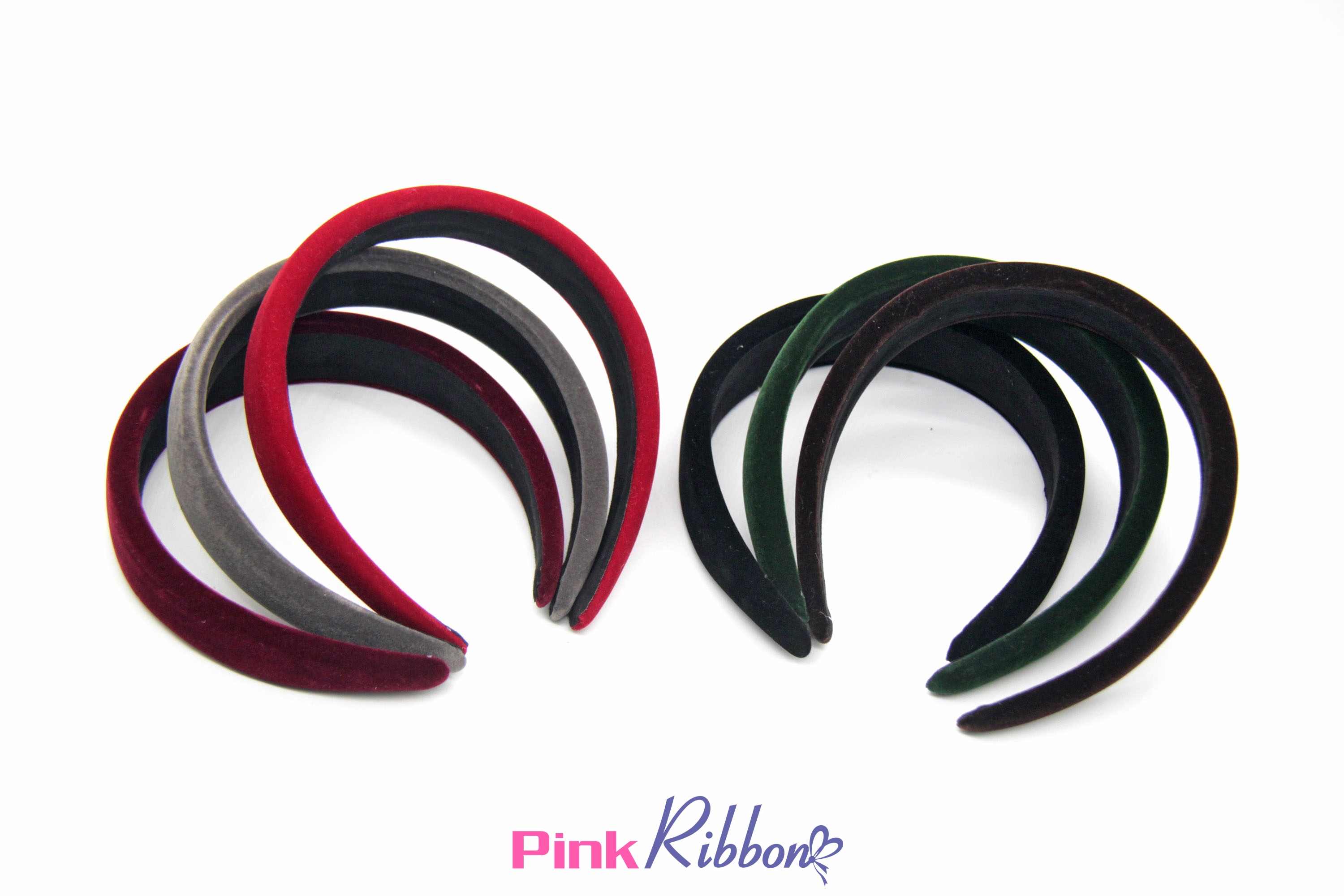 Bờm phồng bọc vải nhung 3cm
