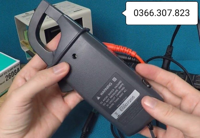 [HCM]Ampe kìm đo dòng AC KYORITSU 2608A (300A)