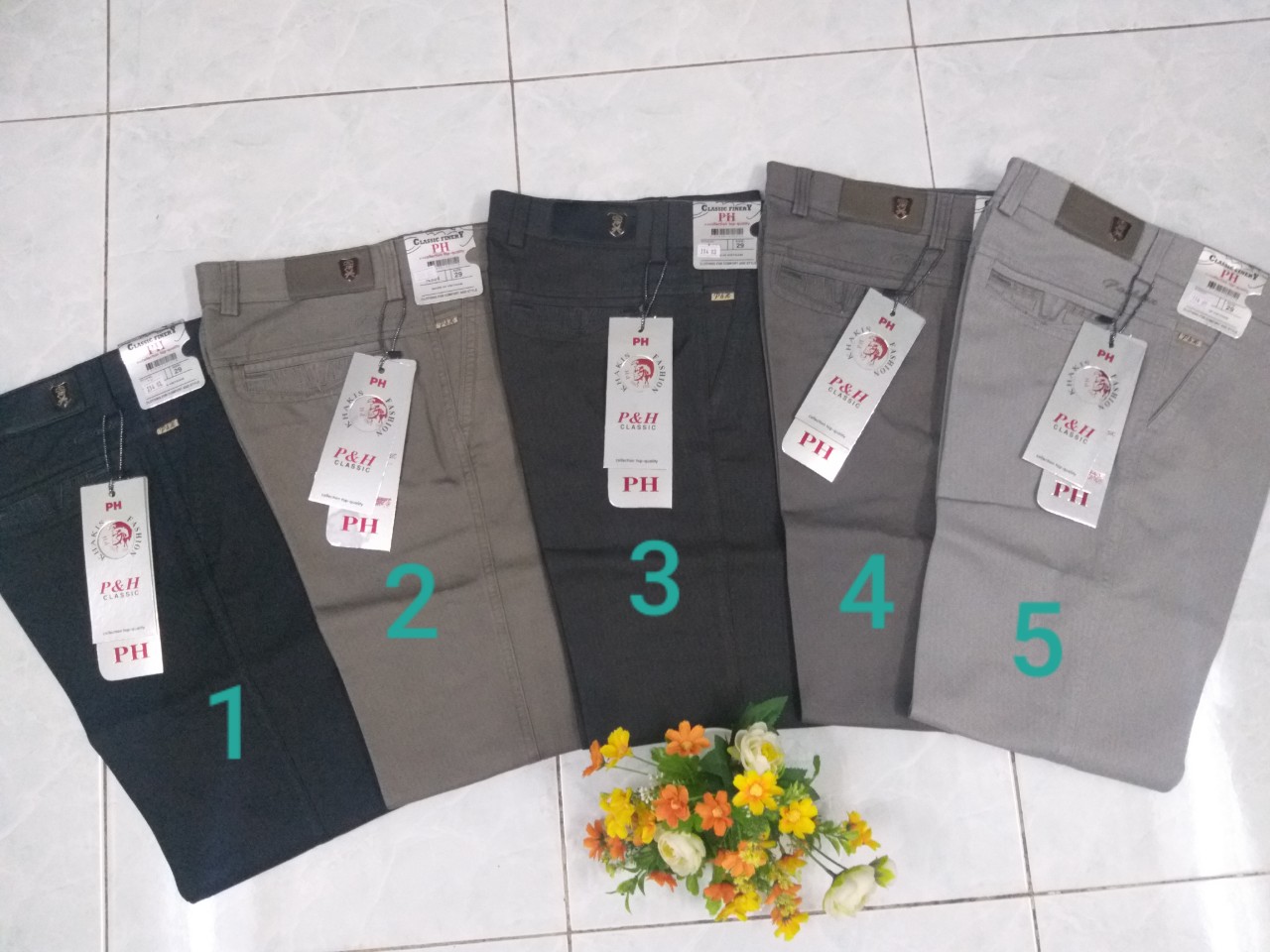 [HCM]Quần kaki trung niên cao cấp kk114