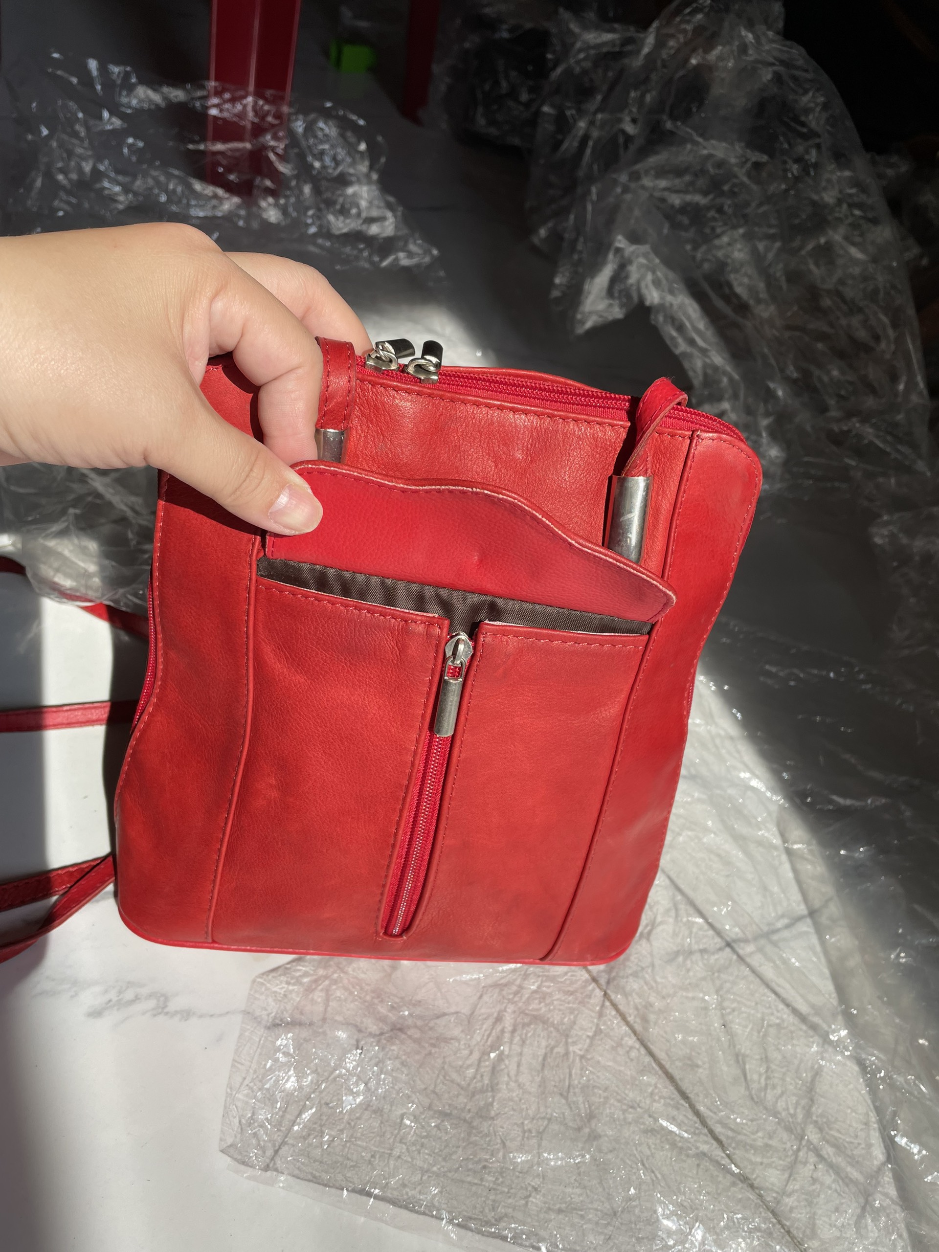 Balo si mini da thật của Ý 3 kiểu đeo