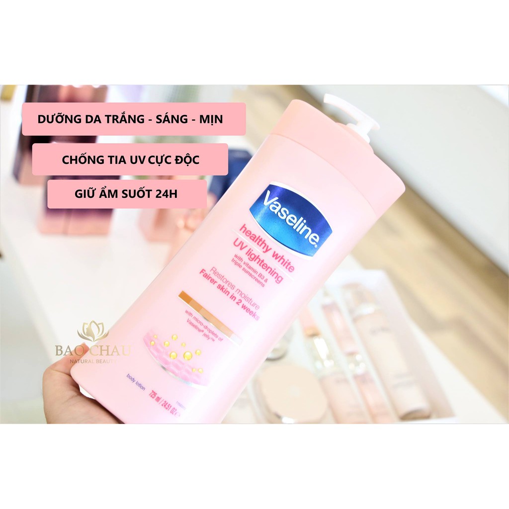 Sữa dưỡng thể  Vaseline Mỹ - 725ml