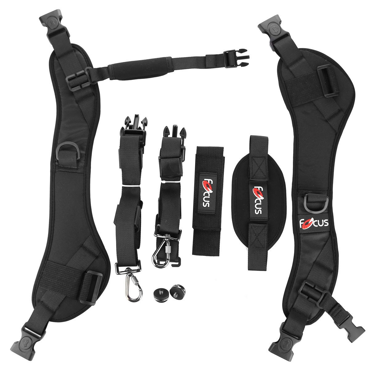 Dây đeo máy ảnh đôi thao tác nhanh FOCUS double quick strap đeo được 2 máy