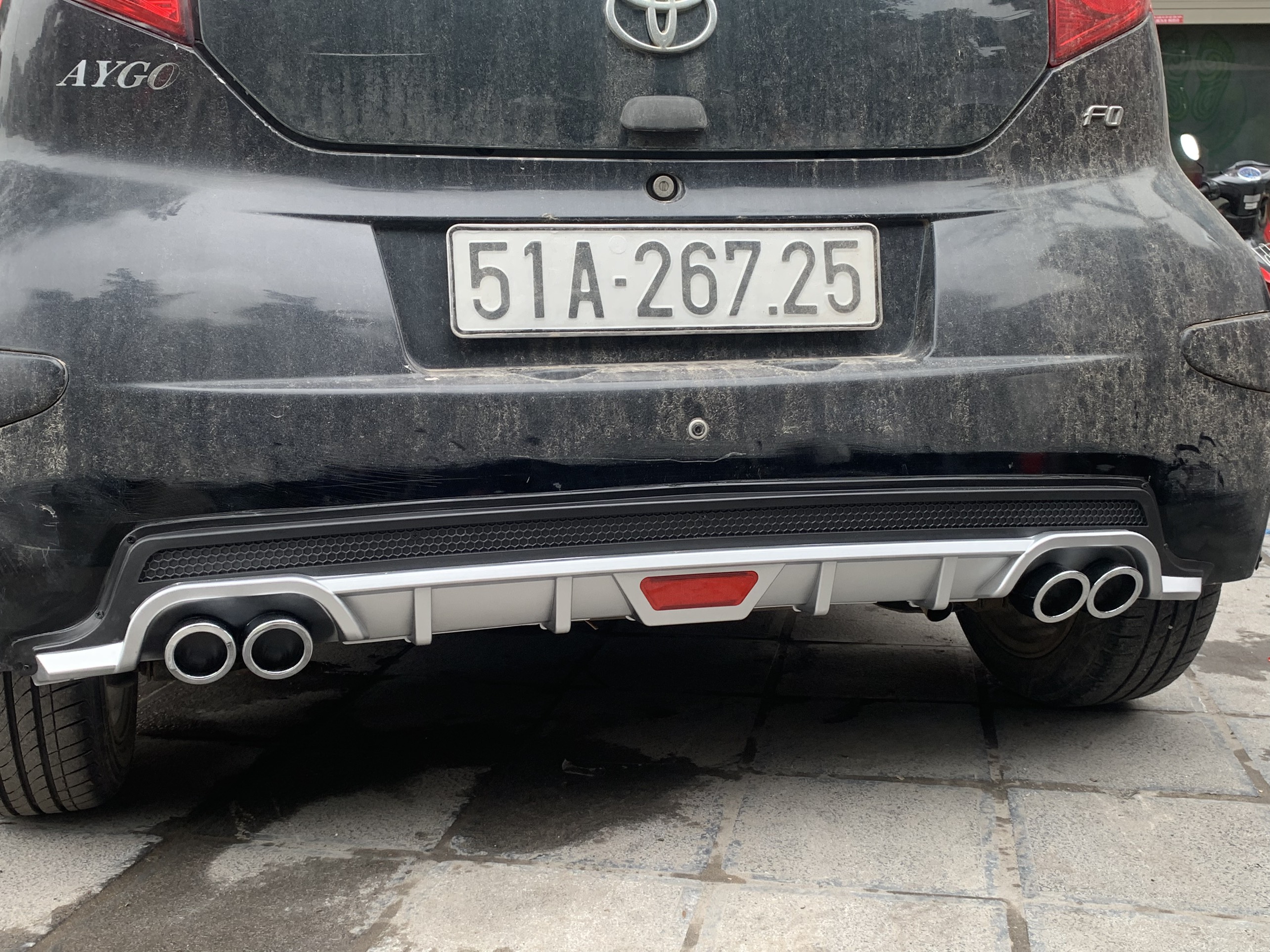 Lippo, cản sau Toyota Aygo