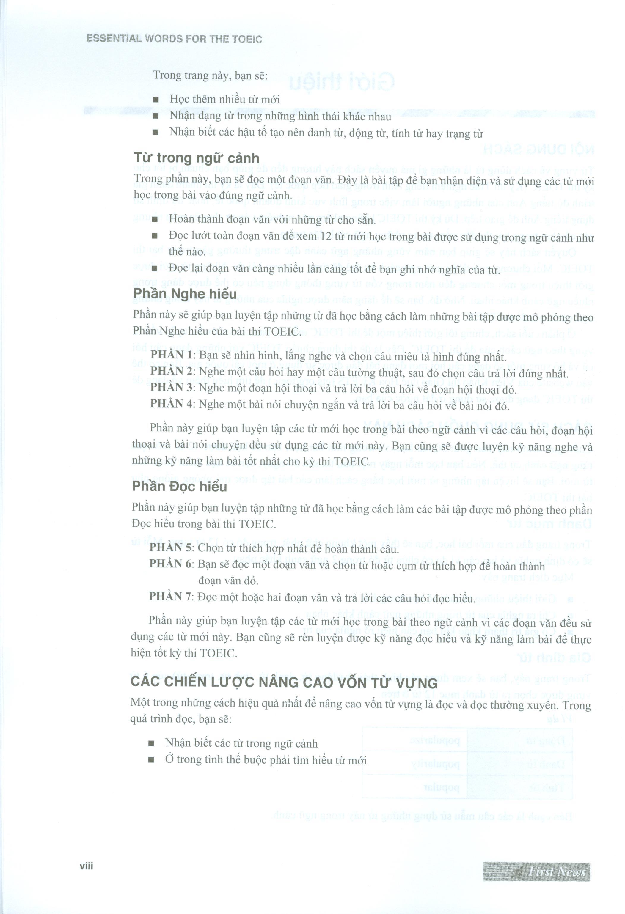 Essential Words For The Toeic 6th
