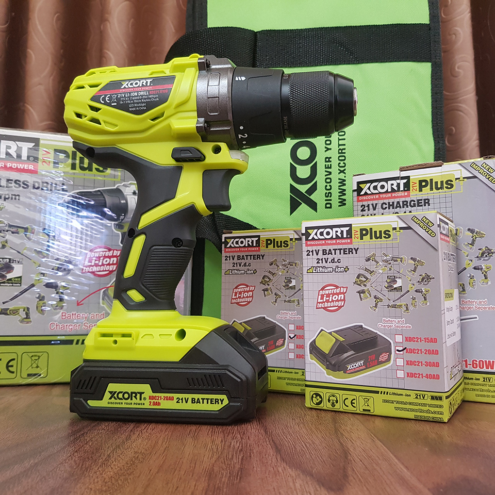 Máy bắt vít-Máy khoan bắt vít 20V MAX XCORT [TẶNG TÚI DỤNG CỤ]