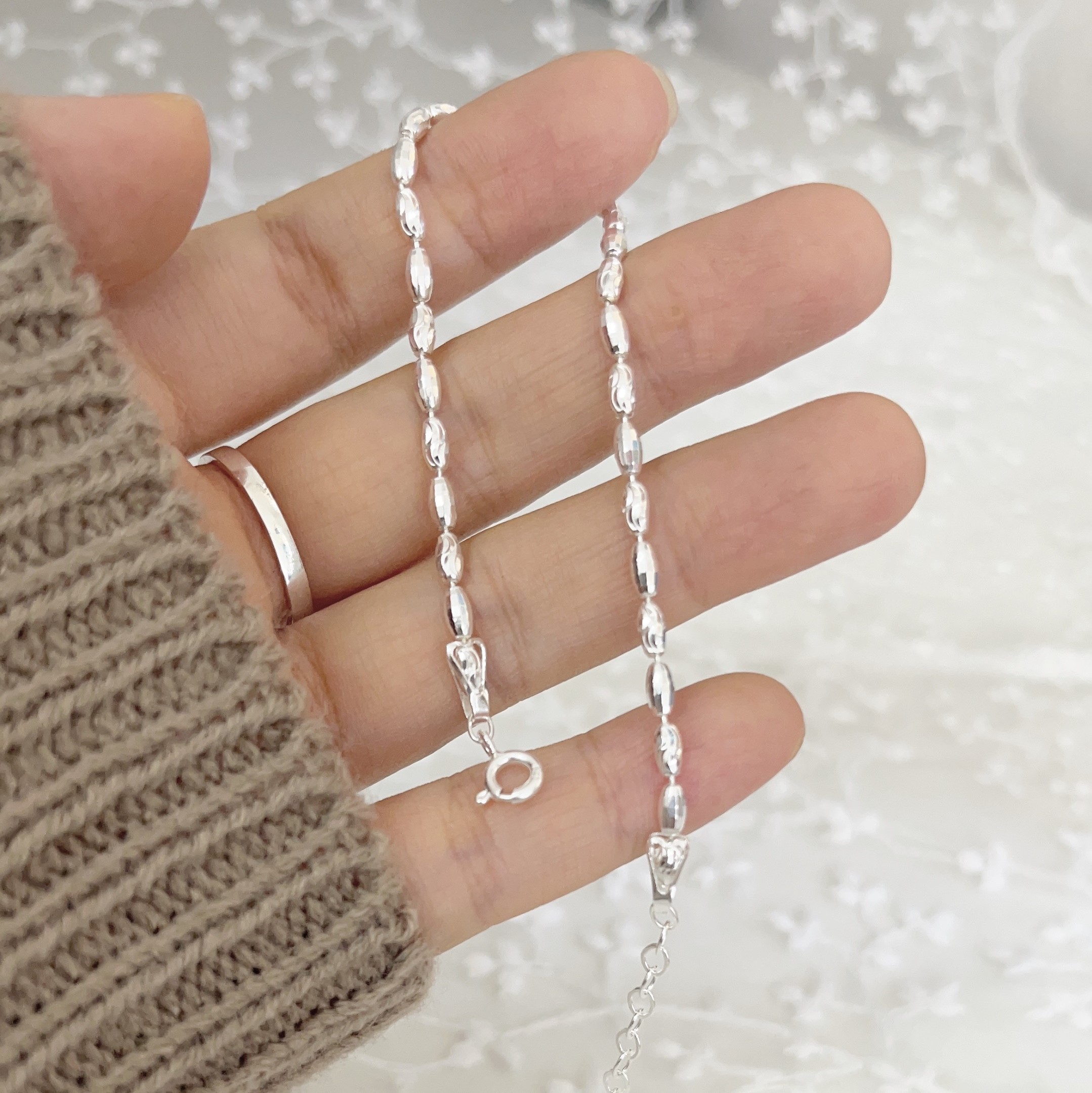 Lắc tay nữ chuẩn bạc s925 tta jewelry cho vòng tay thanh lịch – tta.l040