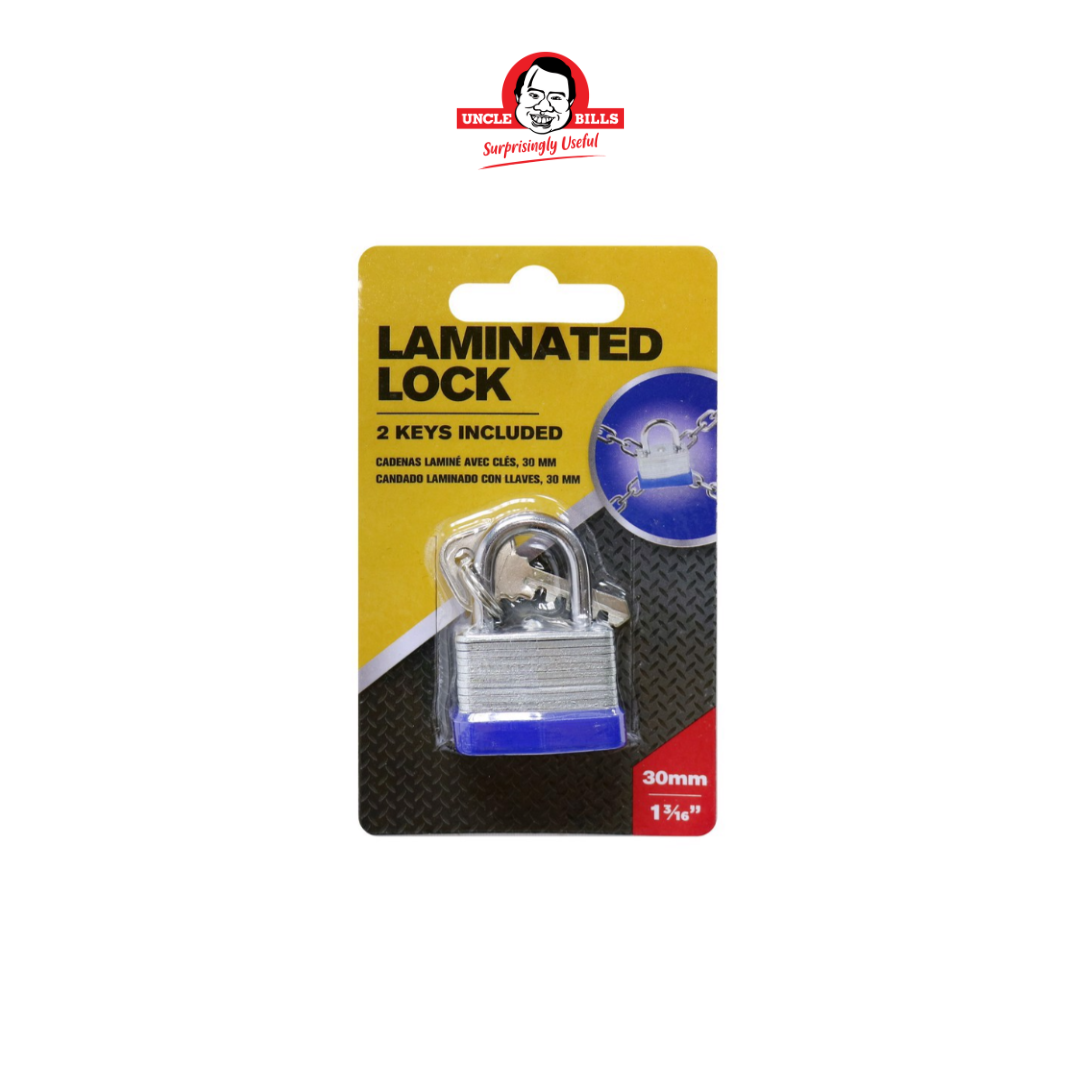 Steel Padlock 3cm Uncle Bills HG0003
