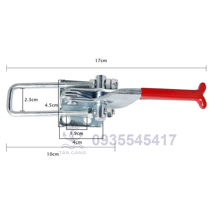Sập kéo nhanh size lớn 17cm