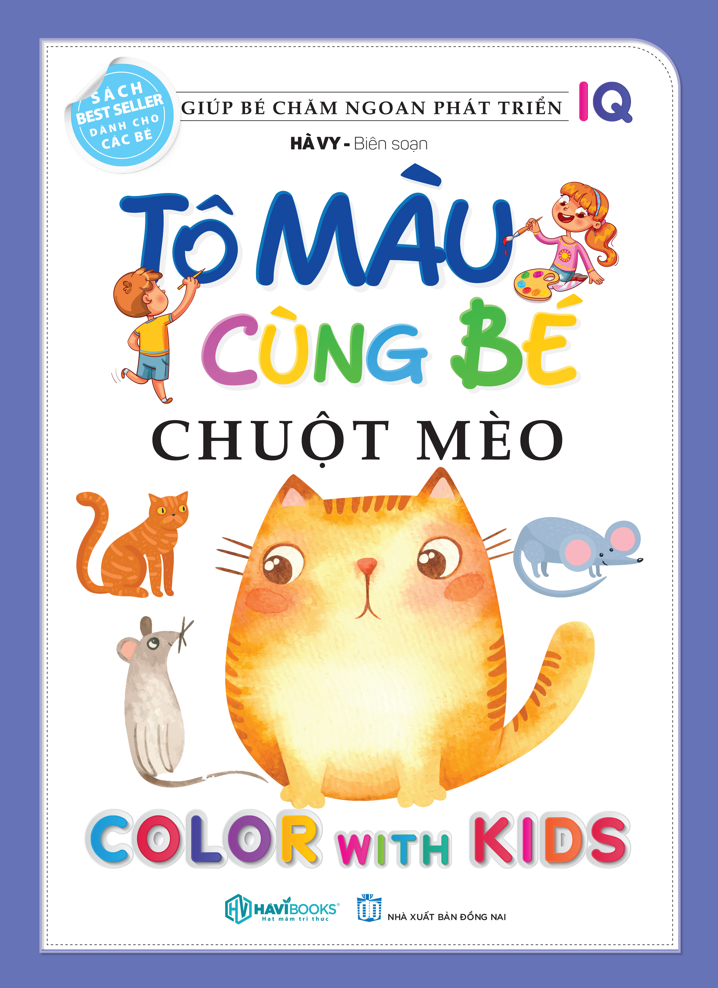 Combo 5: TÔ MÀU CÙNG BÉ 5 (5 cuốn)