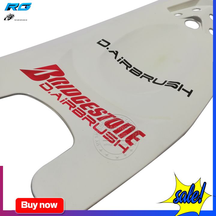 Ốp Lườn Dưới Xe Máy Exciter 150 Màu Trắng