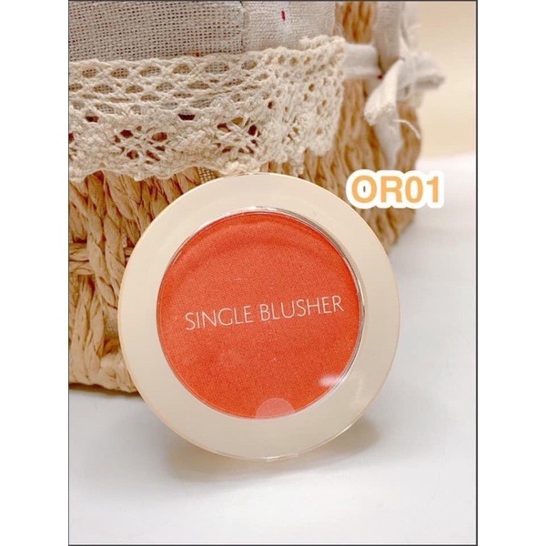 Phấn Má Xinh Xắn The Saem Single Blusher 5g