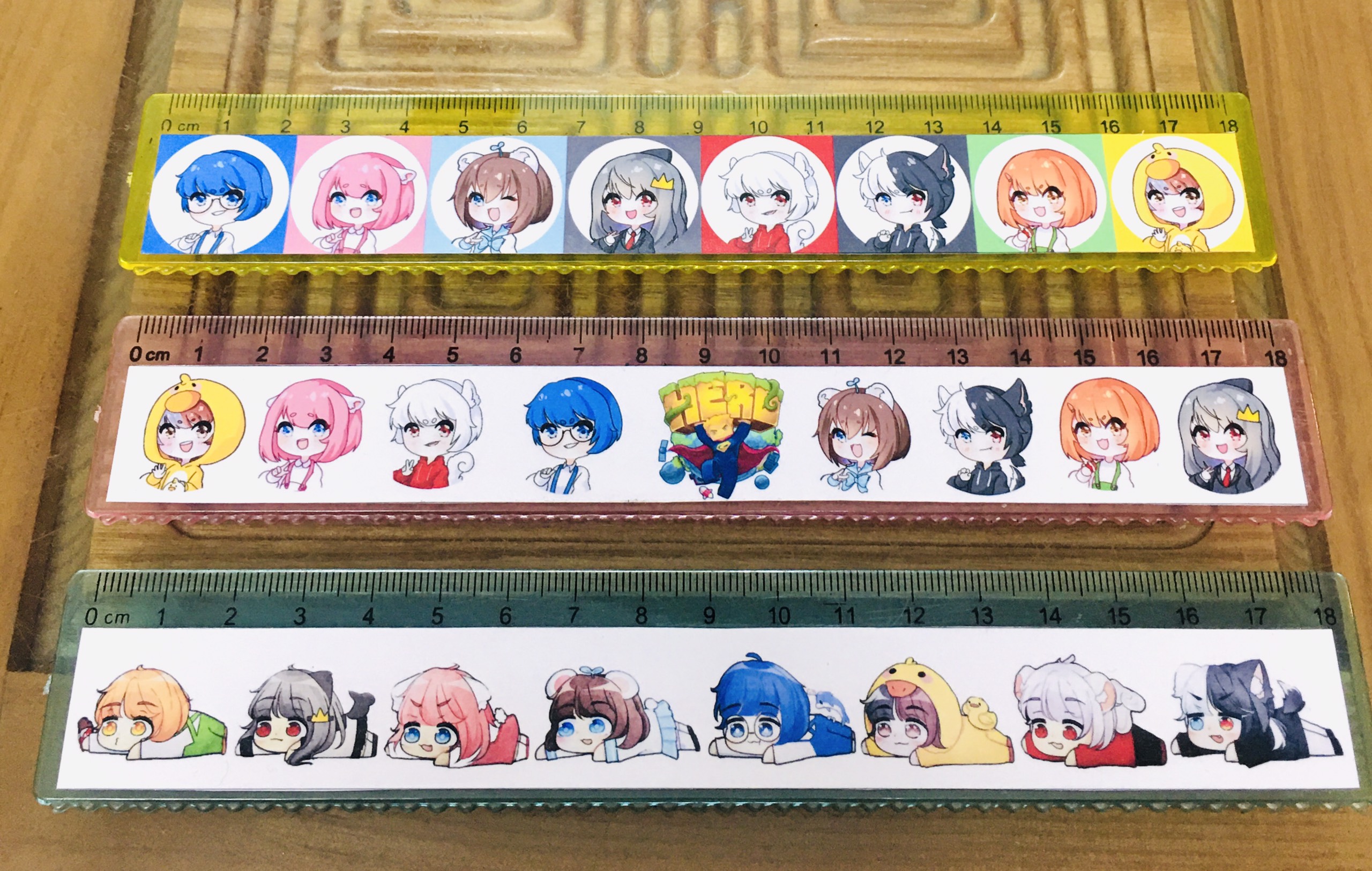 SET 3 Thước kẻ HERRO TEAM