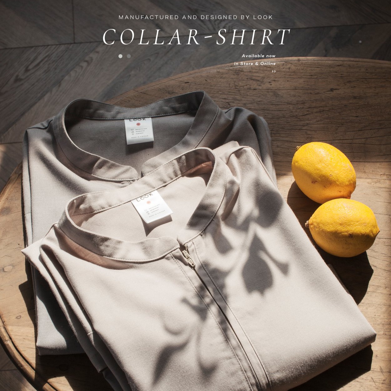 [SALE 70%] Áo Phông Nam Look Collar Shirt