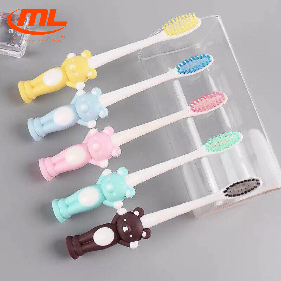 SET 4 BÀN CHẢI ĐÁNH RĂNG DỄ THƯƠNG CHO BÉ