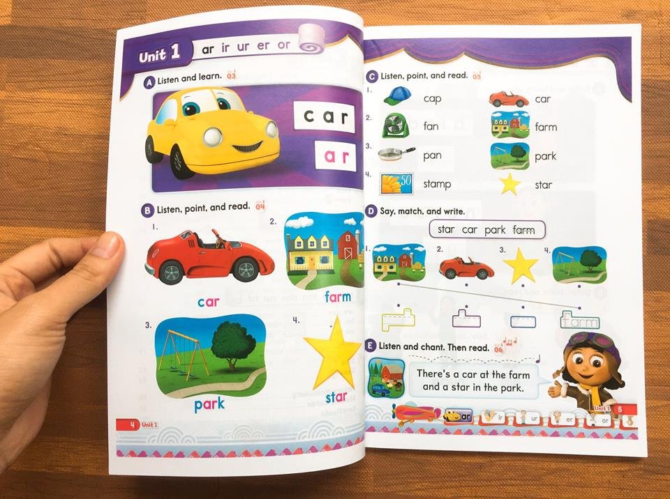 Oxford Phonics World - Level 5 - 2 quyển (SB+WB) - Khổ A4