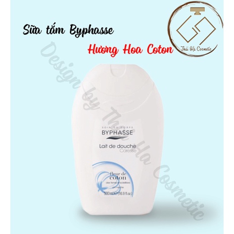 [HCM]Sữa tắm Byphasse Cotton Flower 500ml