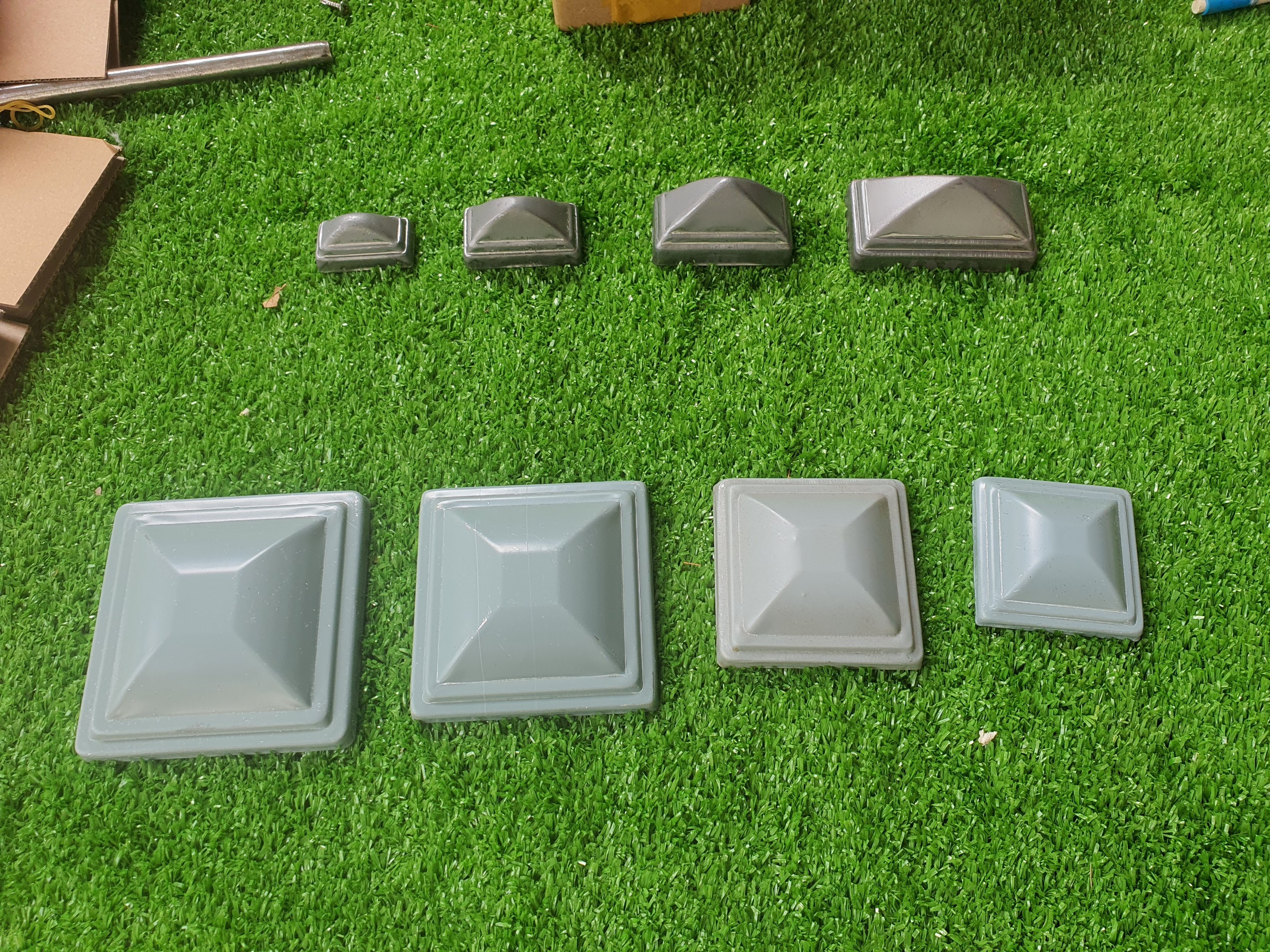 10 cái chụp đầu sắt hộp tôn dập