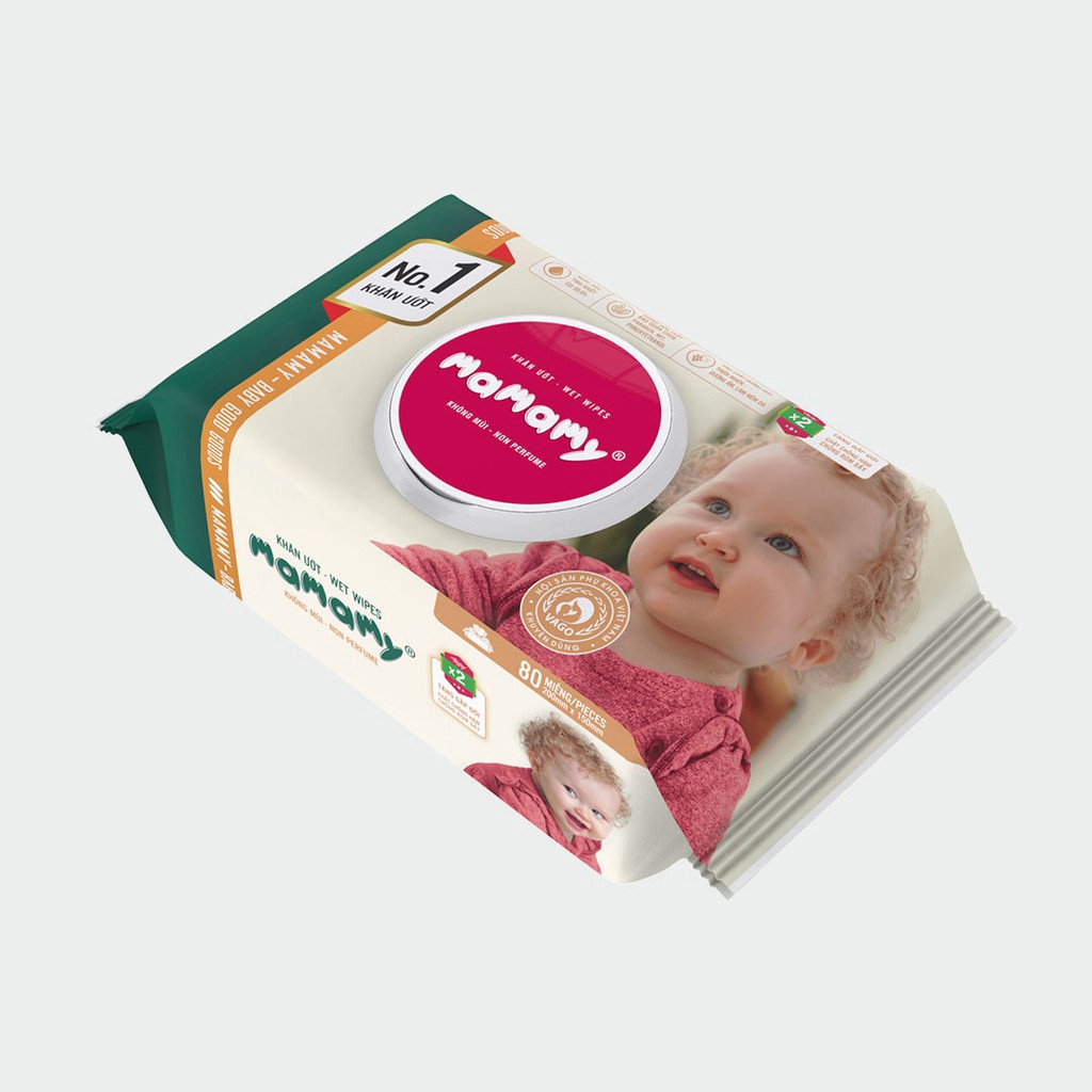 Combo 24 Gói Khăn Ướt Mamamy 100 Tờ/gói (1 THÙNG)