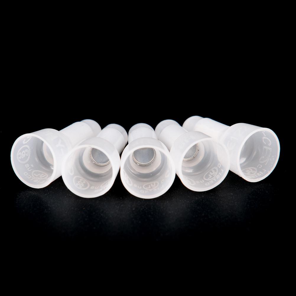 CJing 1000pcs Durable CE2X Closed-End Wire Connectors Crimp Terminals Cap for Electrical