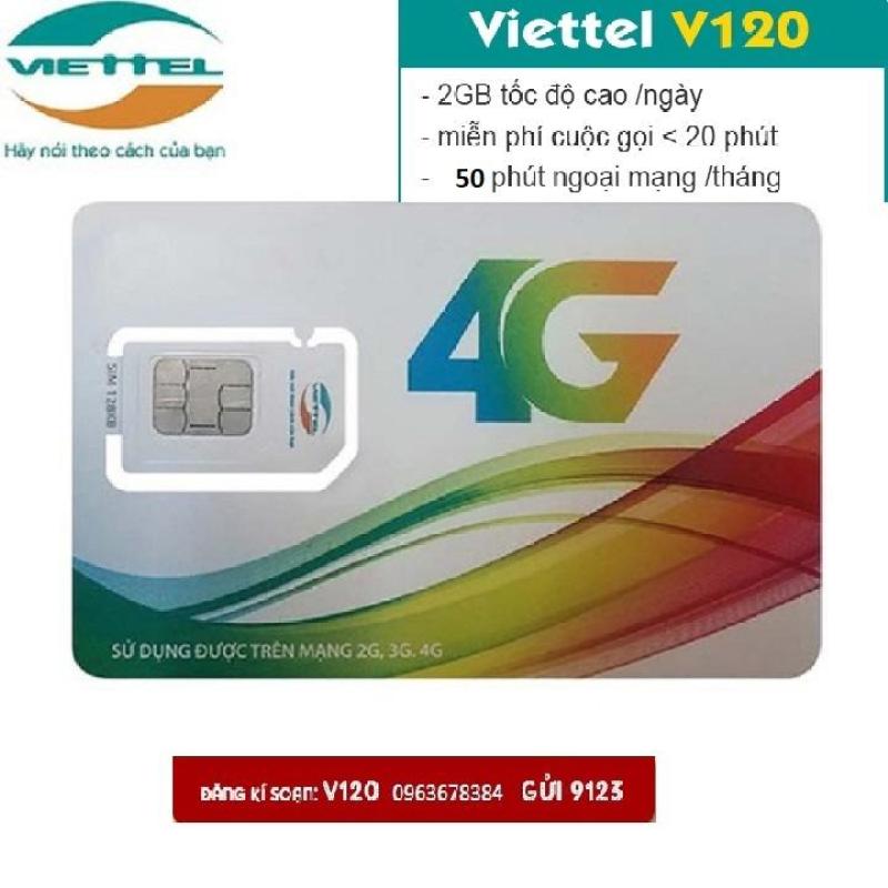 Sim 4G 10 số VietteL V120 - VỚI ƯU ĐÃI KHỦNG 60Gb/30 ngày tốc độ cao từ MƯỜNG THANH ROYAL