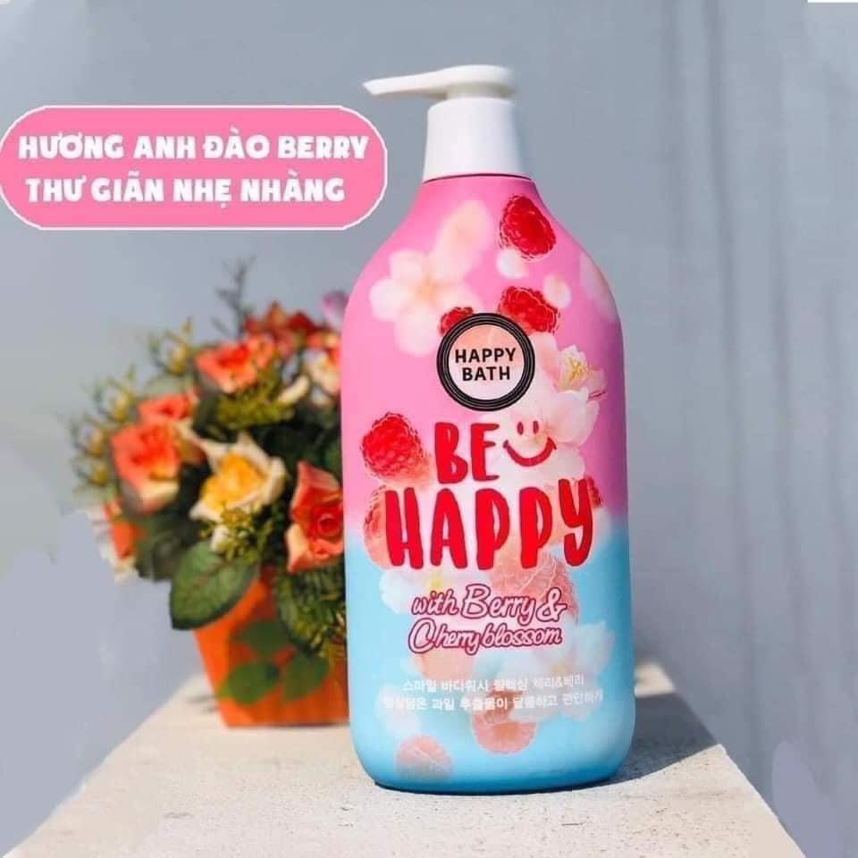 Sữa Tắm Happy Bath 900ml Hàn Quốc