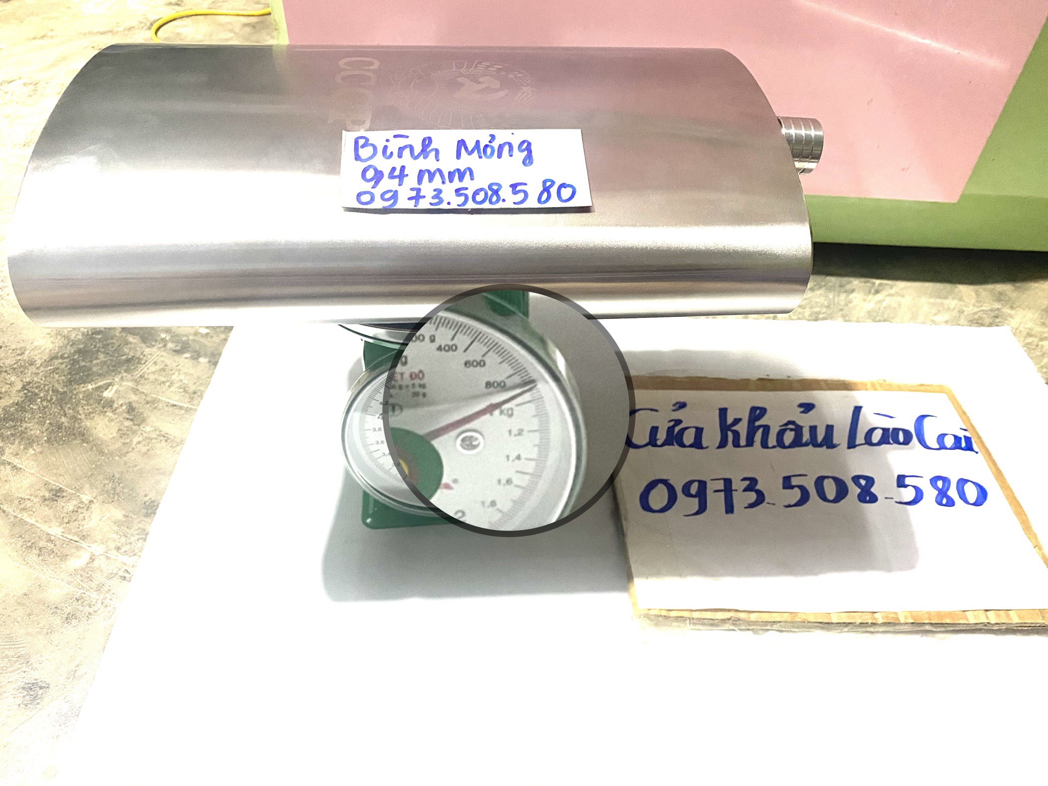Bình  5,4 lít   tặng kèm túi Da ( 1 ly 20k)
