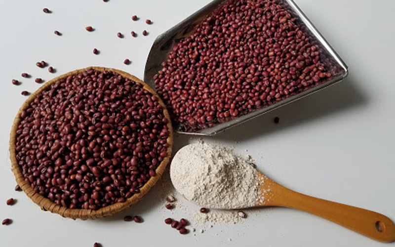 Bột đậu đỏ đắp mặt nguyên chất gói 500g