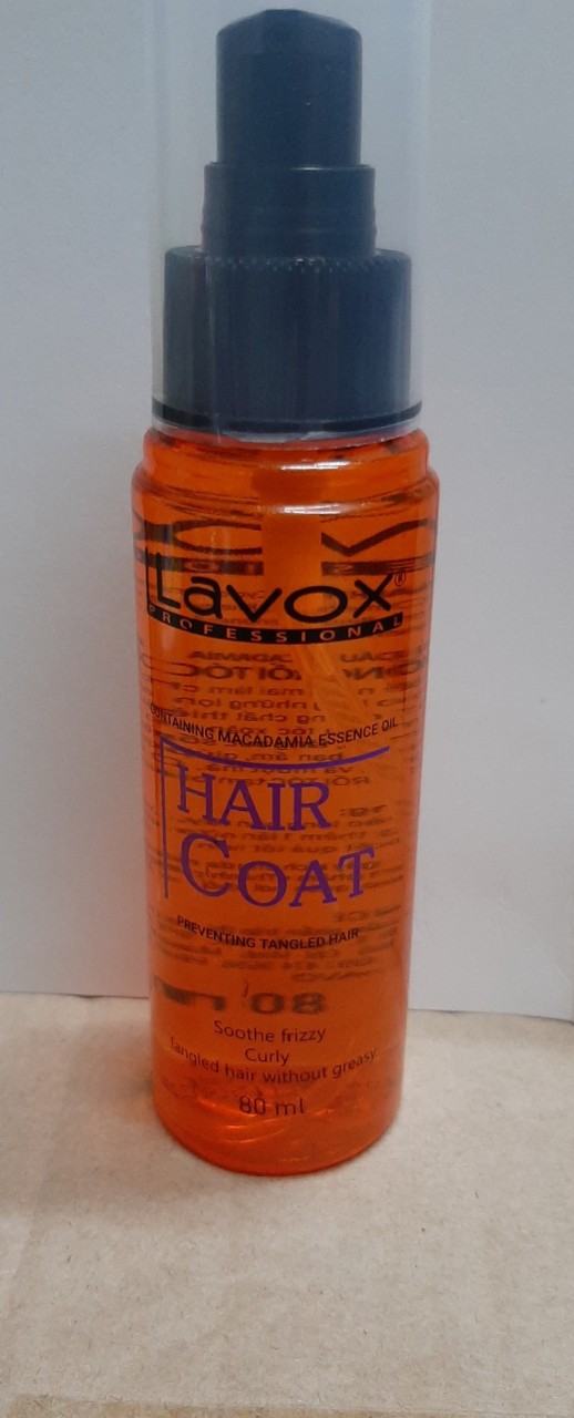 Dầu dưỡng tóc uốn Lavox chai 80ml
