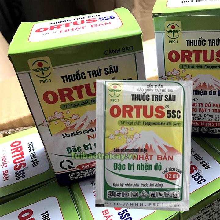 Đặc trừ nhện đỏ Ortus 5SC gói 12ml