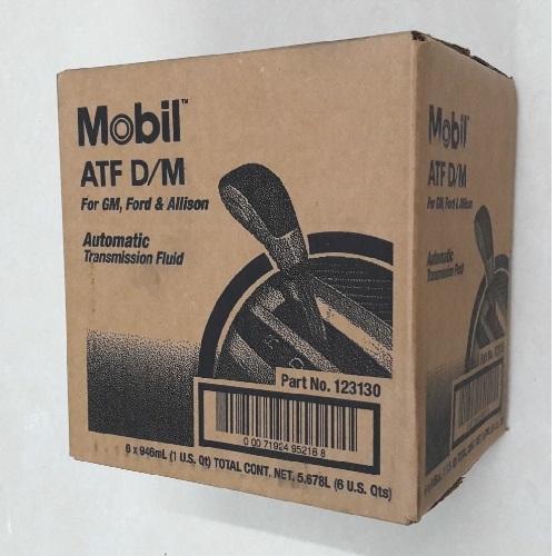 HCMThùng 6 chai Nhớt hộp số Mobil ATF D M 946ml - Dầu nhớt Mobil nhập khẩu