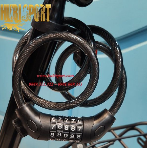 Khóa dây 5 số có thể thay đổi mật mã