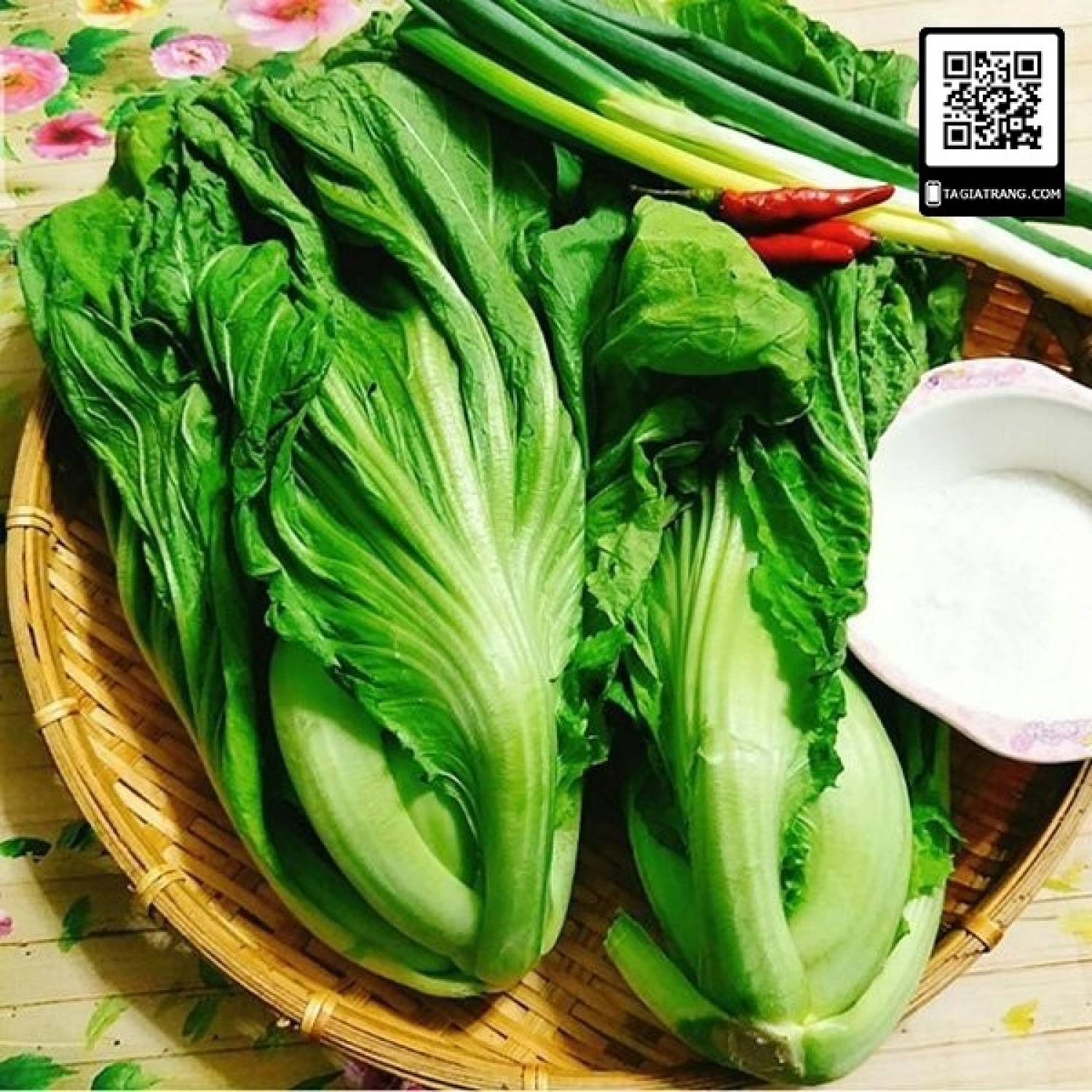 MA504 [Bán sỉ] - GÓI 50 Hạt giống rau cải bẹ dưa (cải bẹ đông dư)