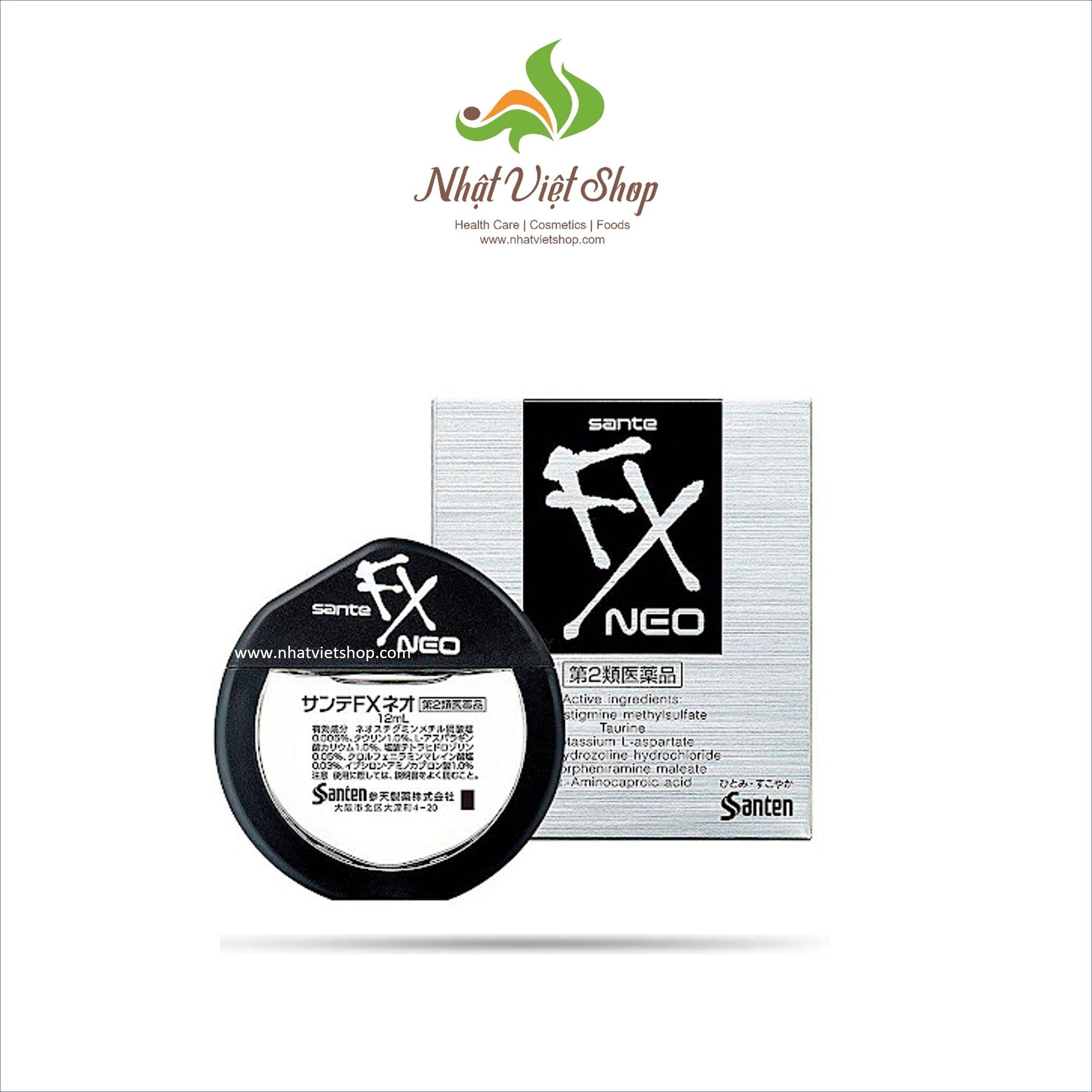Nhỏ mắt nhật fx 12ml