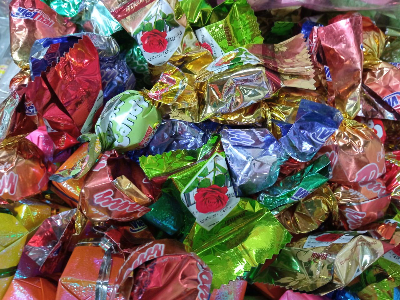 500g kẹo socola hoa hồng siêu ngon