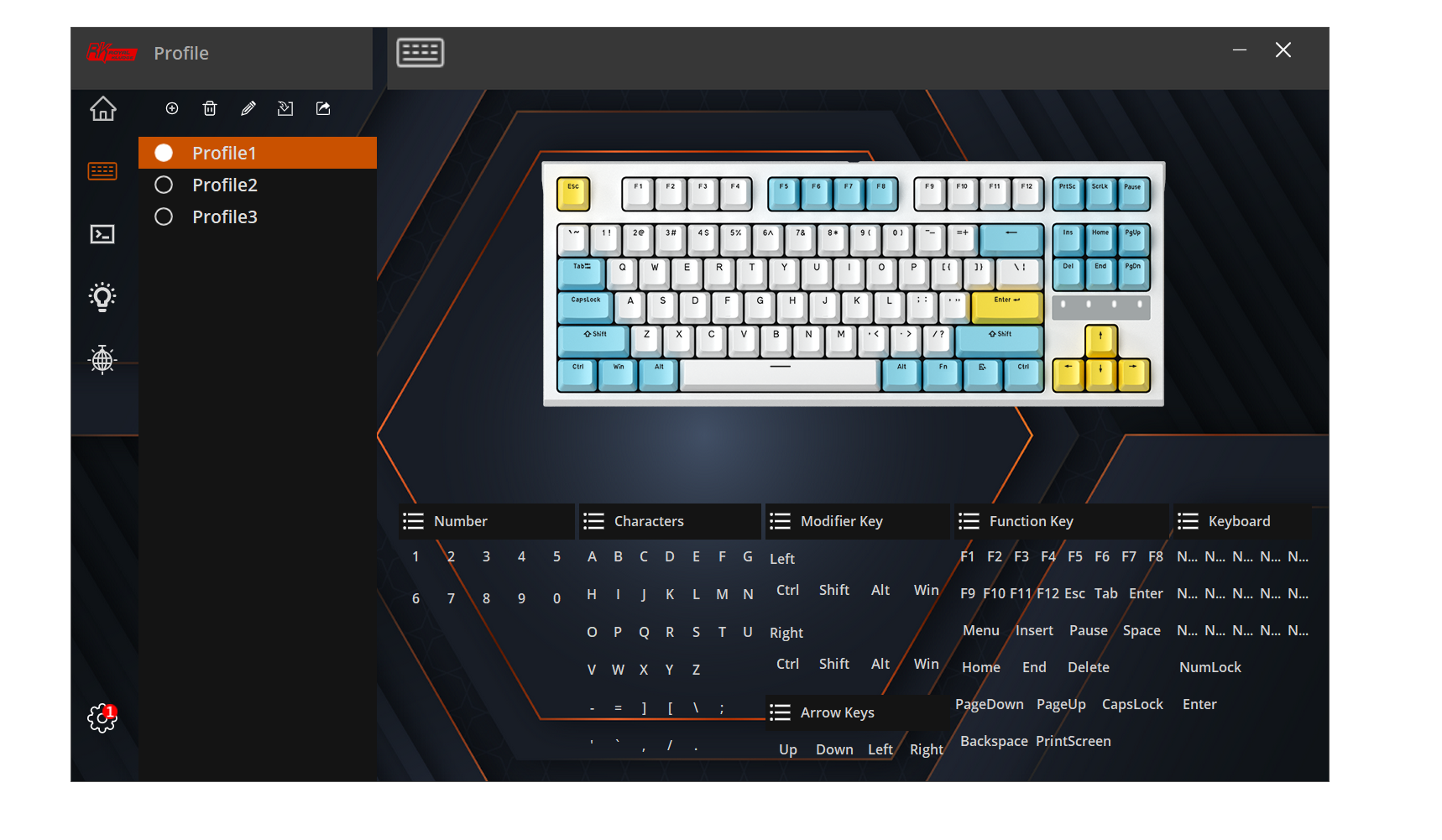 Zpro.vn - Bàn phím cơ Royal Kludge RK R87 (Hotswap, Keycap PBT)