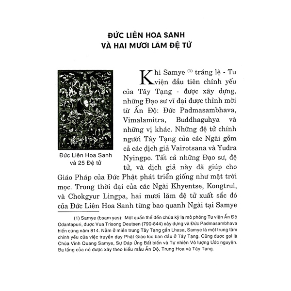 Cuộc Đời Của Các Đạo Sư Tây Tạng