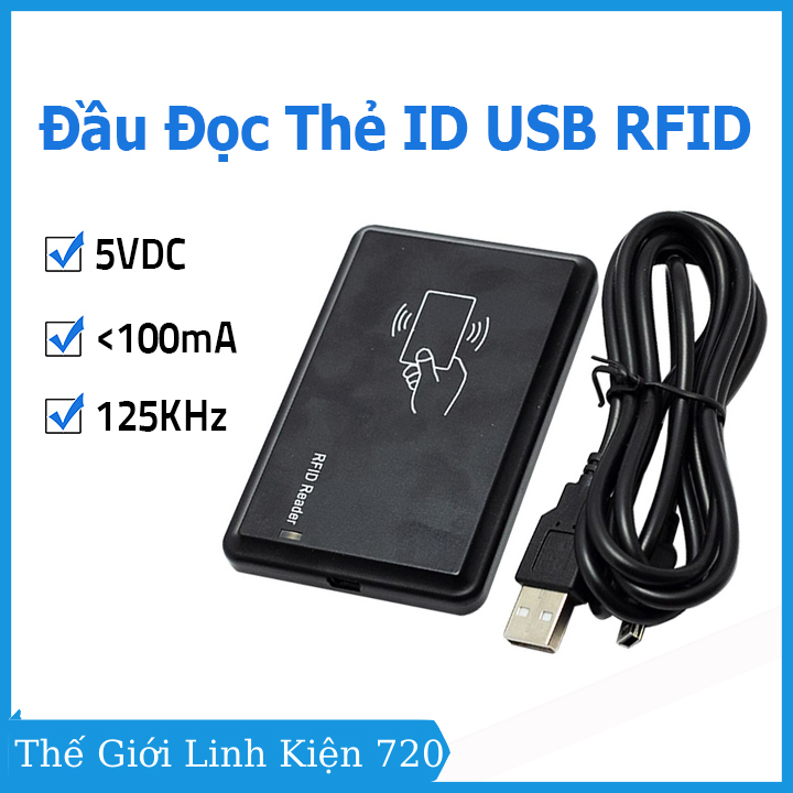 Đầu đọc thẻ ID USB RFID