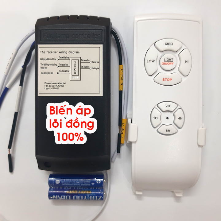 Bo mạch điều khiển từ xa cho quạt trần và đèn (cao cấp) mạch điều khiển quạt từ xa công tắc điều khiển từ xa remote mạch điều khiển quạt bộ điều khiển quạt trần từ xa