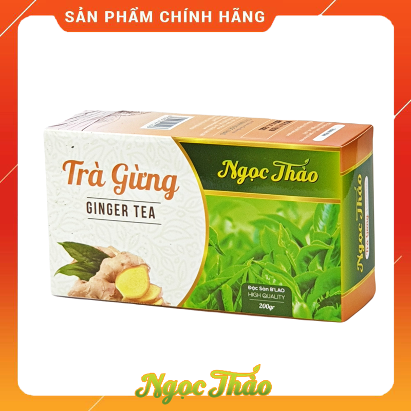 Hộp Trà Gừng 200 gr - Ngọc Thảo