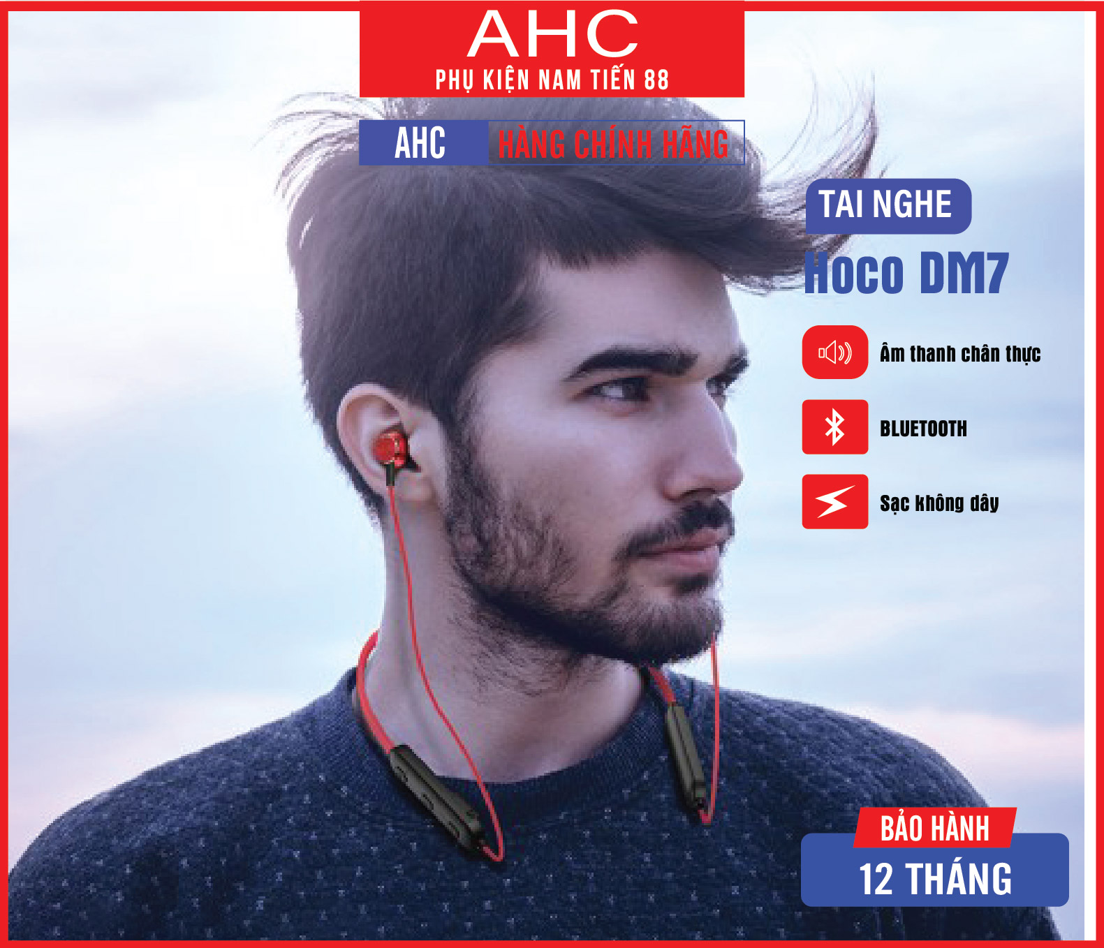 Tai nghe bluetooth Hoco DM7