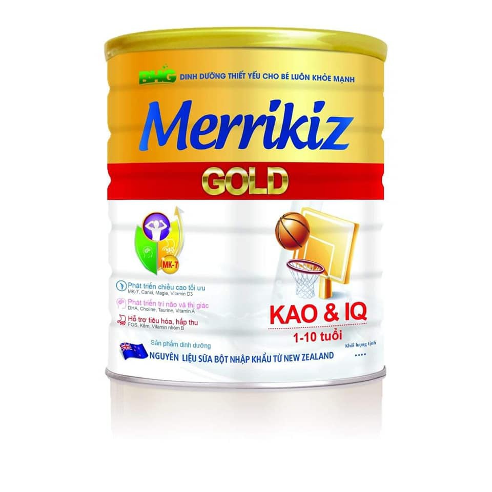 [HCM]SỮA MERRIKIZ GOLD KAO-IQ 900G