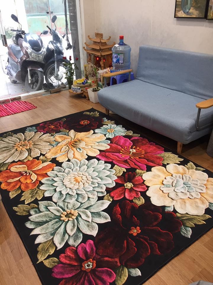 THẢM LÌ TRẢI SÀN BALI 3D