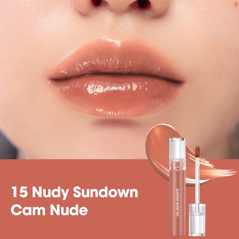 Romand / Son tint / Son nước siêu lì Glasting Water Tint