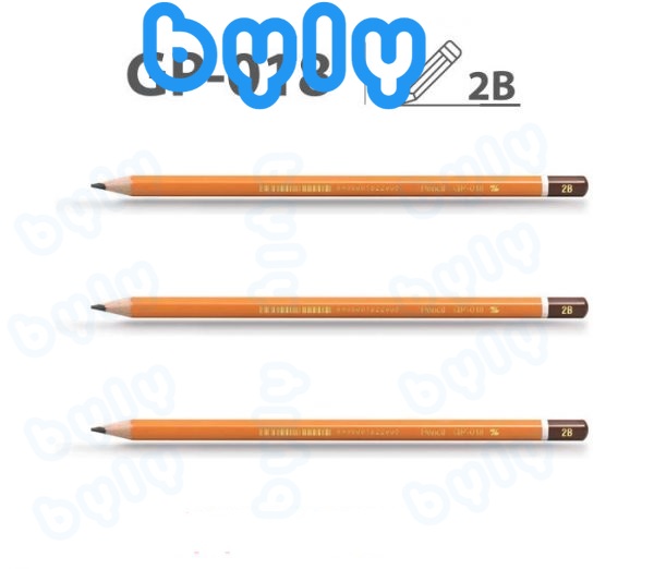 Bút chì gỗ ruột chì 2B Thiên Long GP-018 - ByLy Store