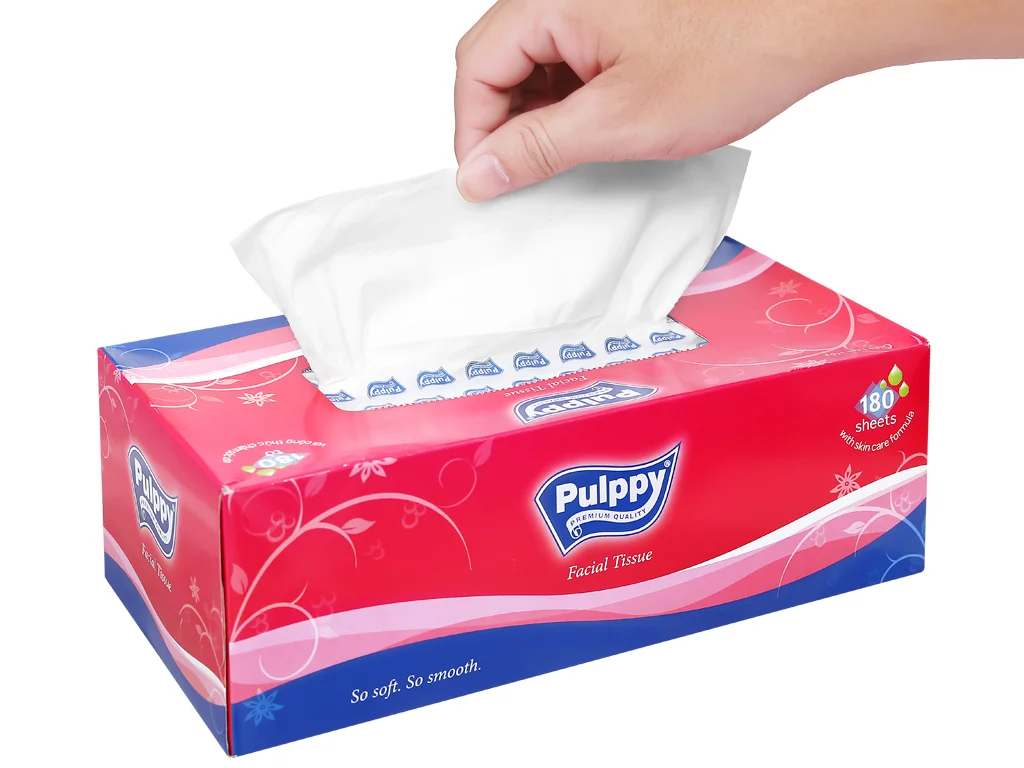 Khăn giấy Pulppy 2 lớp 180 tờ
