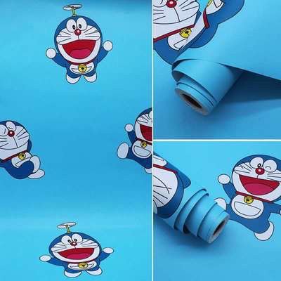 CUỘN 5M X 0.45M DECAL GIẤY DÁN TƯỜNG ĐÔ RÊ MON NHIỀU MẪU HOT