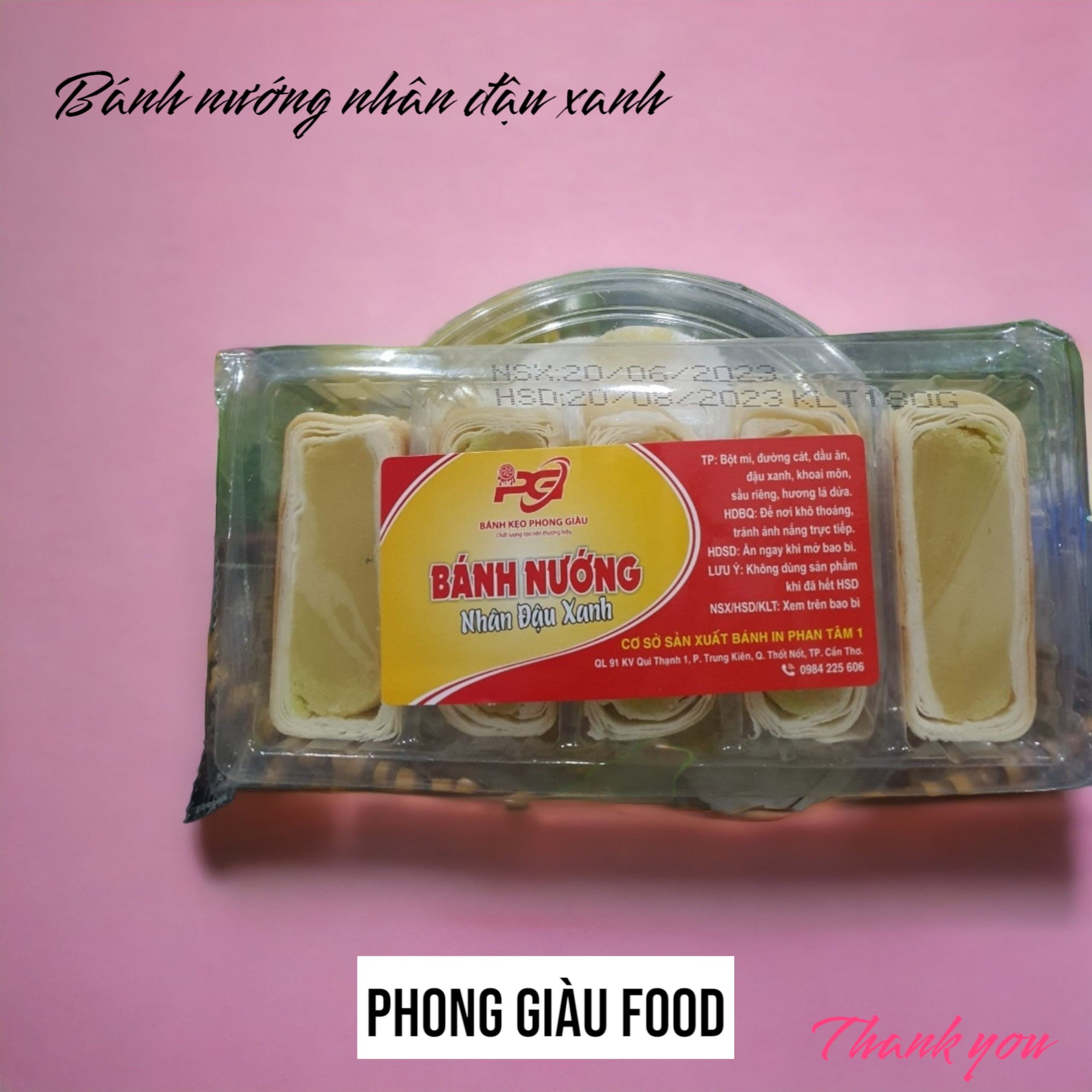 BÁNH NƯỚNG 4 MÙI (PHONG GIÀU FOOD)