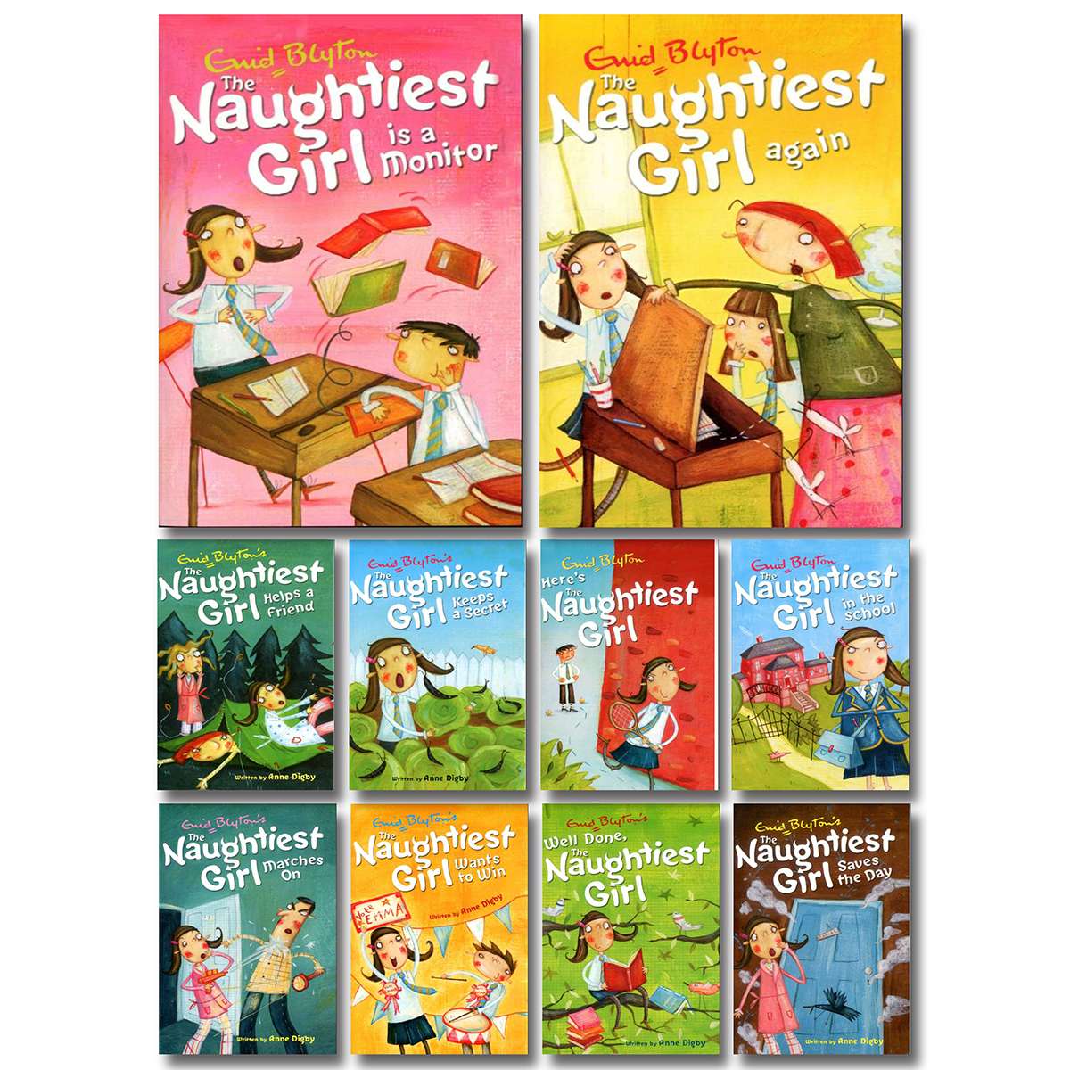 [Bộ Truyện] The Naughtiest Girl – 10 books