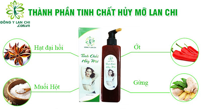 [HCM]Tinh Chất Lan Chi Slim | Tinh chất hủy mỡ giúp dáng đẹp eo thon